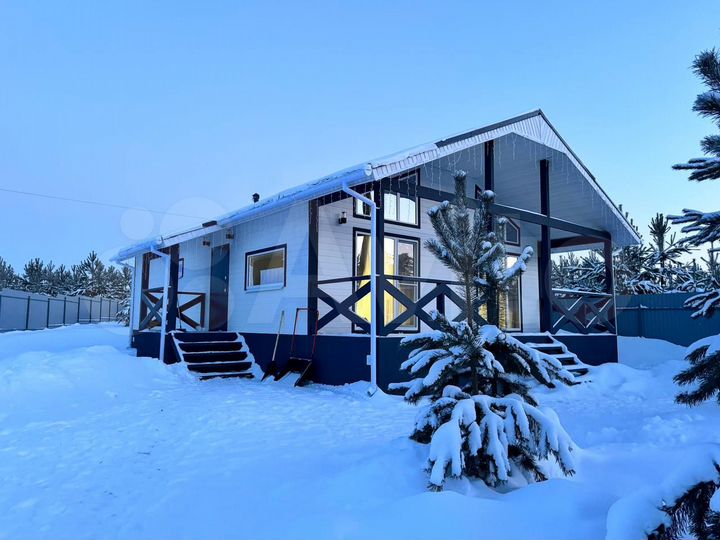 Дом 104 м² на участке 8 сот.