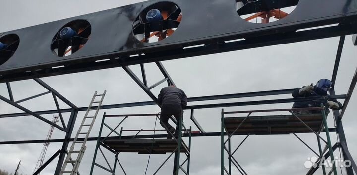 Сушильная камера древесины - 80 куб.м загрузка