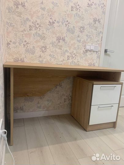 Компьютерный стол белый бу