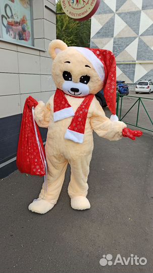 Новогодний костюм для ростовой куклы