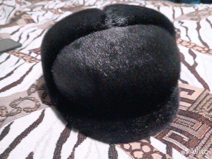 Норковая мужская кепка