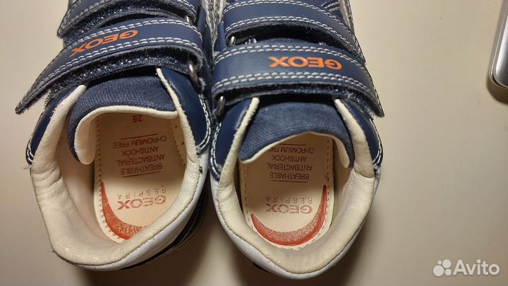 Кроссовки geox 25 размер