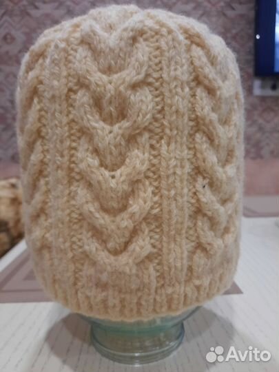 Шапка женская вязаная
