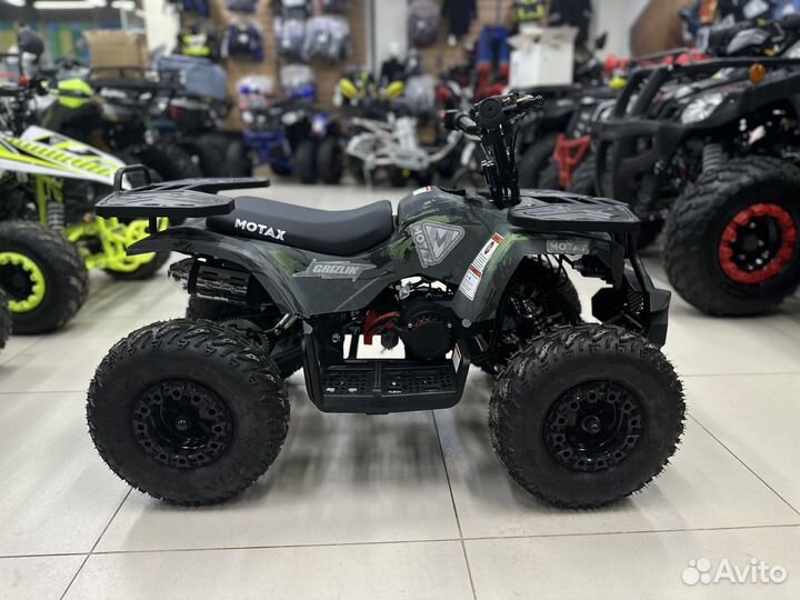 Детский квадроцикл grizlik Х16 ES камуфляж