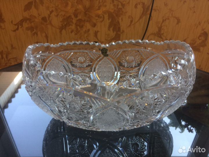 Антикварный хрусталь из гдр, времен СССР