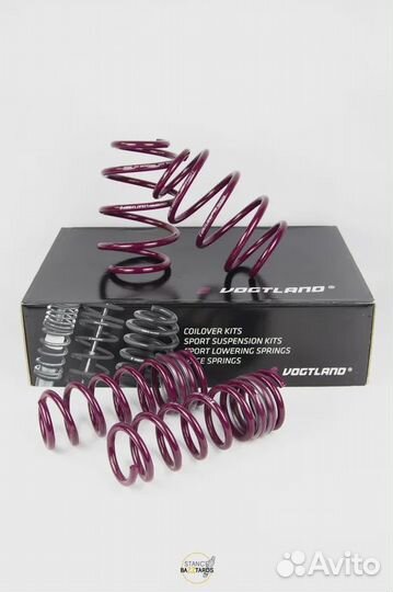 Пружины Vogtland с занижением Renault Scenic 2