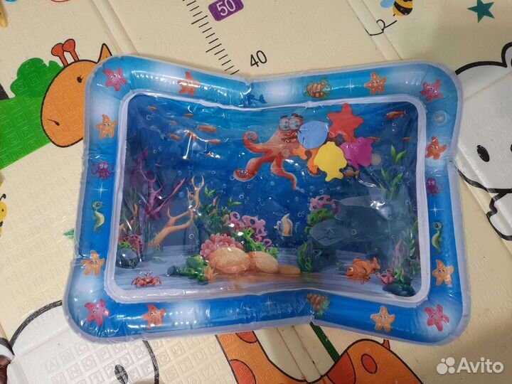 Развивающий аква коврик