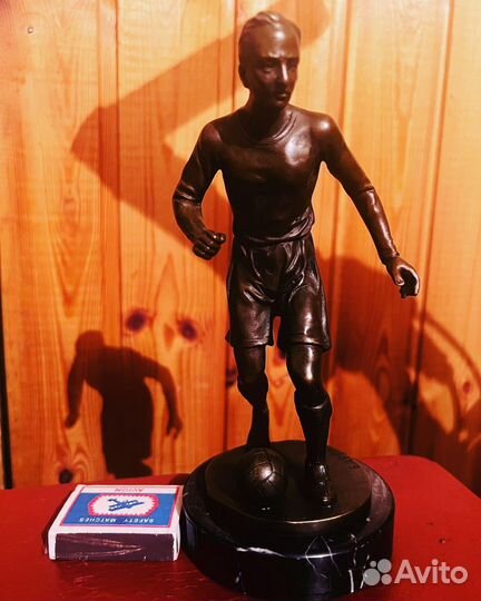 Статуэтка Футбол Футболист Игрок СССР 1967 г цска