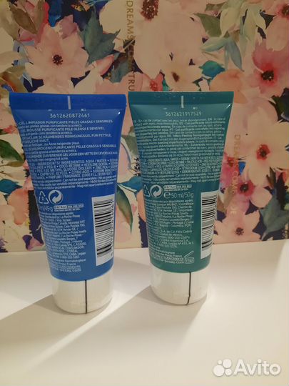 La roche posay effaclar гель/скраб