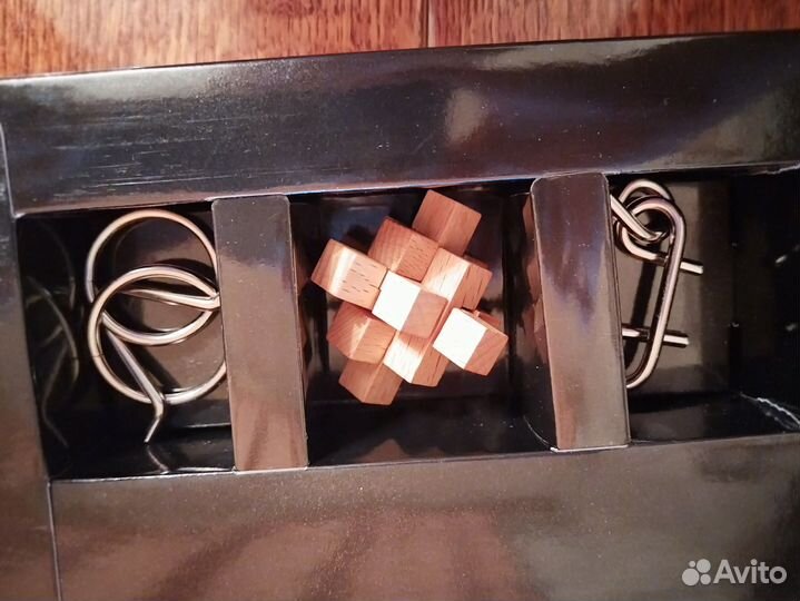 Головоломки металлические