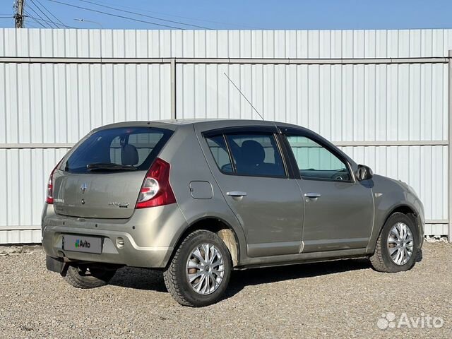 Renault Sandero 1.6 МТ, 2011, 156 000 км