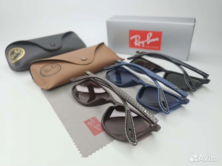 Очки Ray Ban 8362 Ferrari Carbon Polarized