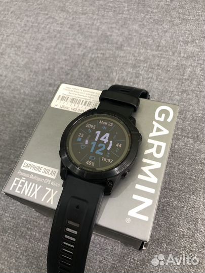 Часы Garmin fenix 7x sapphire solar