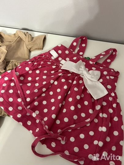Детские вещи пакетом на девочку