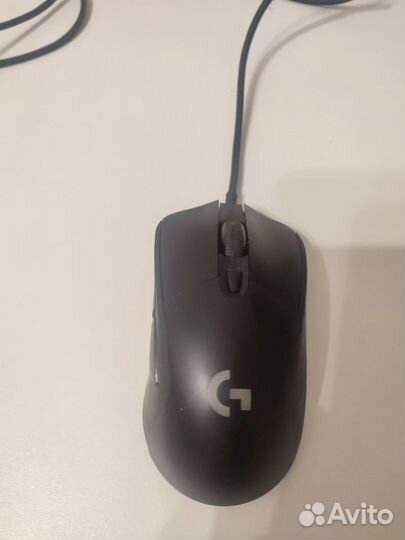 Мышь проводная logitech g403 черная