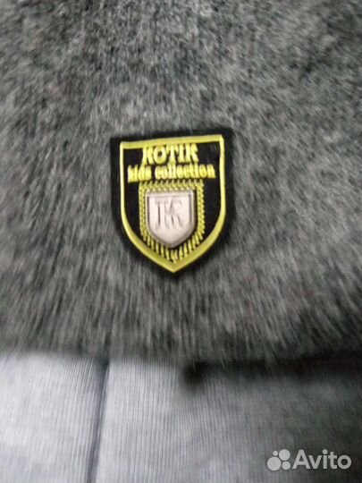 Шапка шлем для мальчика зима