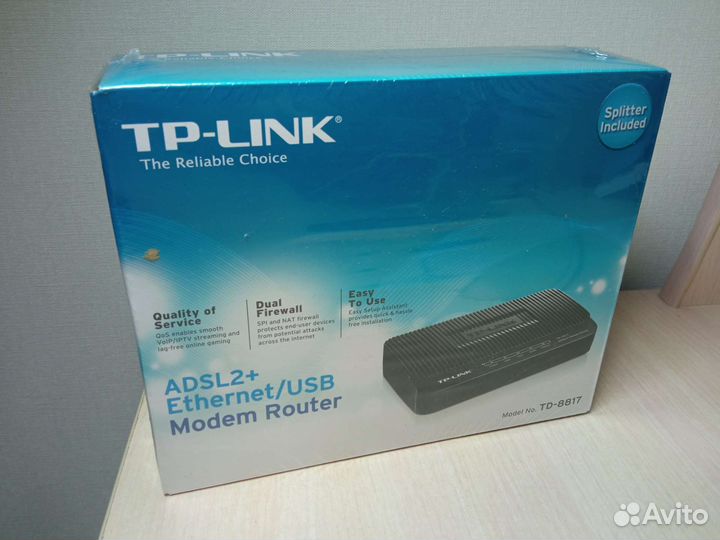 DSL-модем TP-link TD-8817