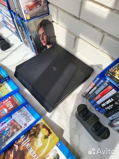 Sony PS4 slim 1tb+170 игр