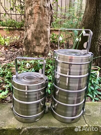 Контейнеры для переноски еды, нержавсталь