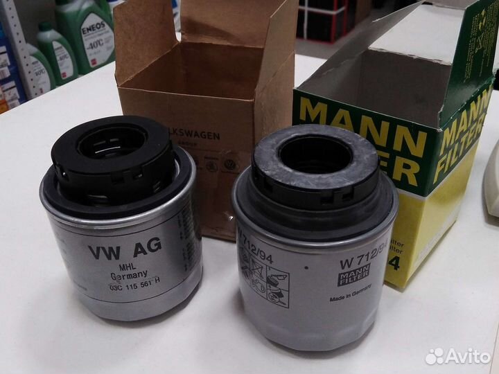 Фильтр масла VW Polo седан