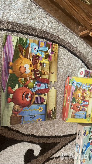 Игрушки пазлы детские