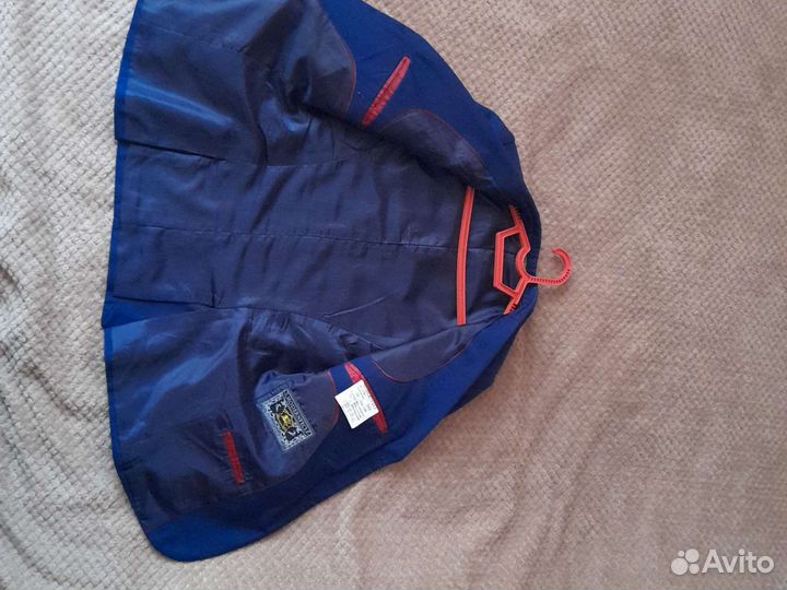 Пиджак школьный для мальчика 140