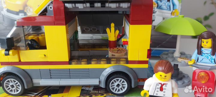 Конструктор Lego City 60150 Фургон-пиццерия
