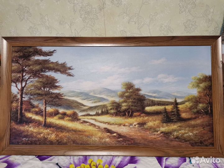 Картина акварель