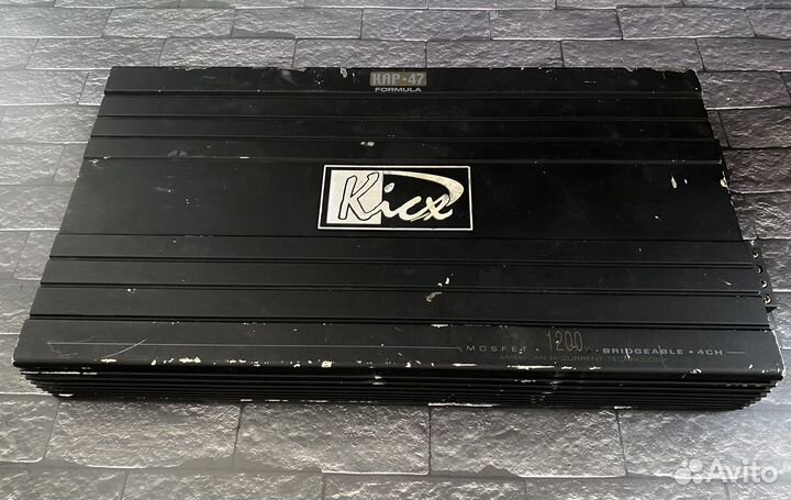 Усилитель 4 канальный kicx 47