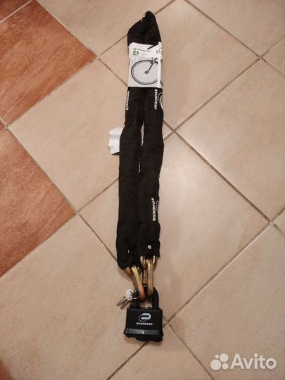 Цепь с замком для велосипеда, мотоцикла