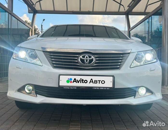 Toyota Camry 2.5 AT, 2013, 375 023 км