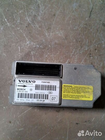 Блок управления подушек Volvo S80