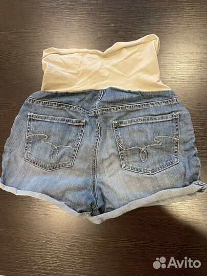 Джинсовые шорты для беременных