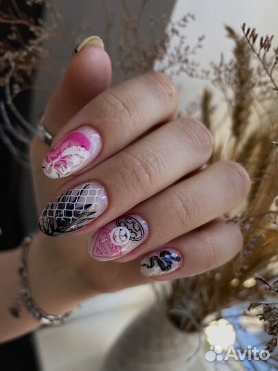 Маникюр с покрытием гель лак