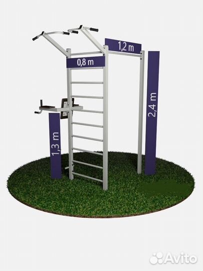 Уличный турник (комплекс) ут-22