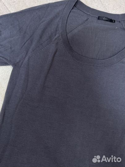 Джемпер cos с коротким рукавом шелк женский