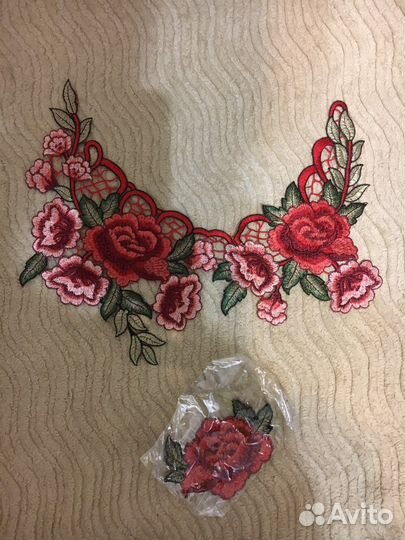 Вышитая аппликация