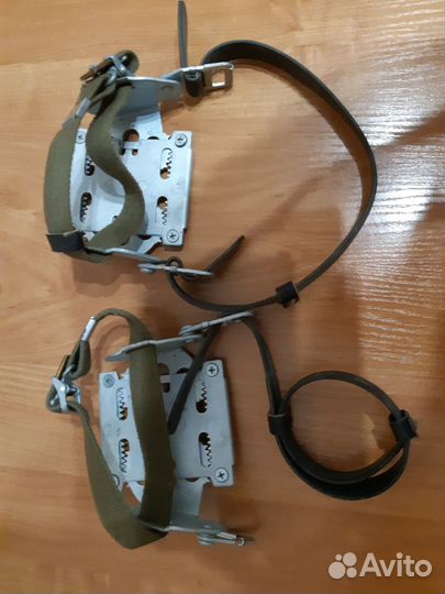 Крепления армейские для лыж СССР