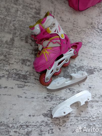 Детские ролики и защита