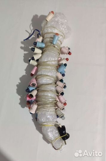 Гирлянда электрическая на ёлку СССР