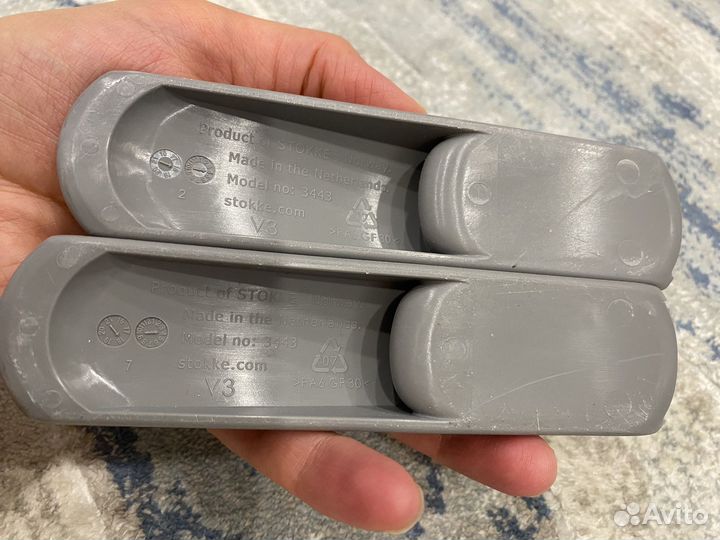 Глайдеры-полозья для Stokke Tripp Trapp зеленые