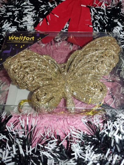 Бабочки на ёлочку