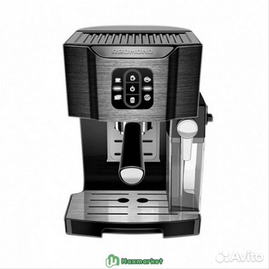 Кофеварка redmond RCM-1511 черный хром