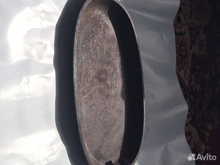 Чугунная сковорода СССР бу