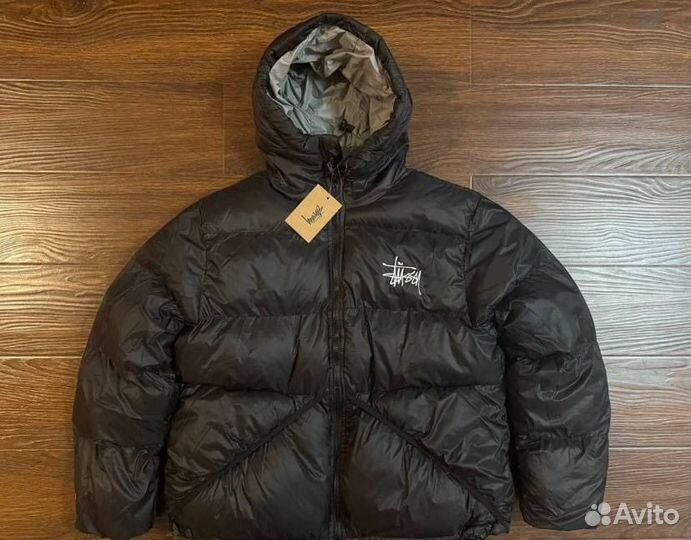 Пуховик Stussy micro ripstop