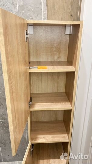 Пенал для ванной Viggo Matteo 151x35 см Сонома