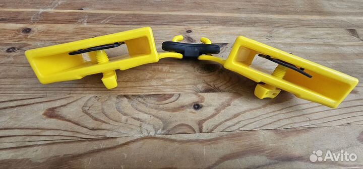 Крепления на наконечники лыж для обучения катанию