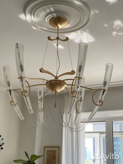 Люстра хрусталь Италия