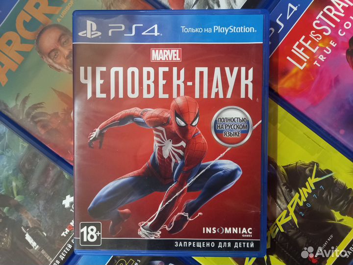 PS4 Marvel Человек-Паук (Spider - Man)