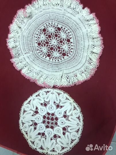 Накидка кружево салфетки